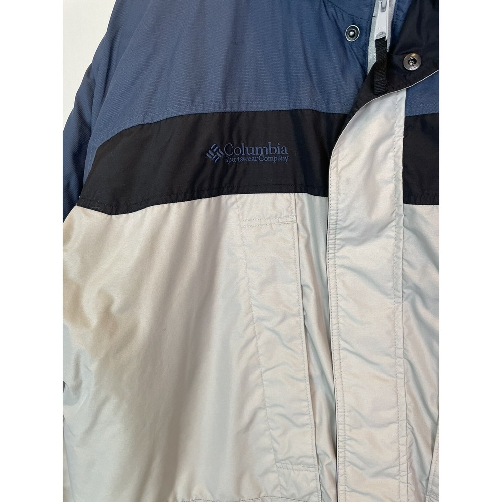 Columbia Nylon Insulated Jacket Full zip Hood Coat RN 69724 Sz Xxl - Picture 4 of 4